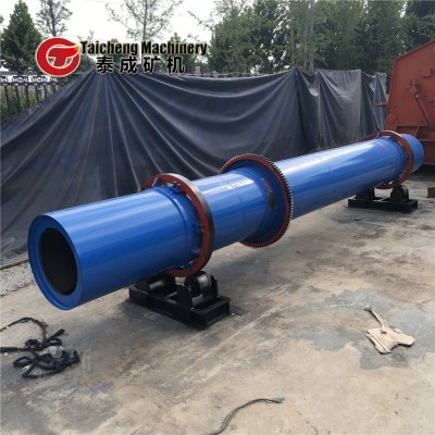 China biomass rotary drum dryer plant